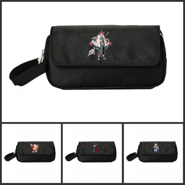 

Onmyoji Pencill Case Women Cosmetic Cases Makeup Bag Child Girls Student Double Zipper Pecill Handbag Bags