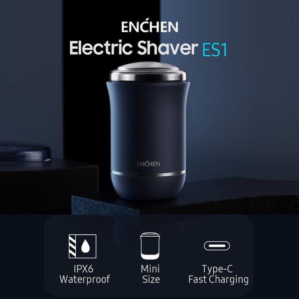 

smart home control enchen mini electric shaver for men razor usb rechargeable shaving machine wet-dry dual use waterproof beard trimmer
