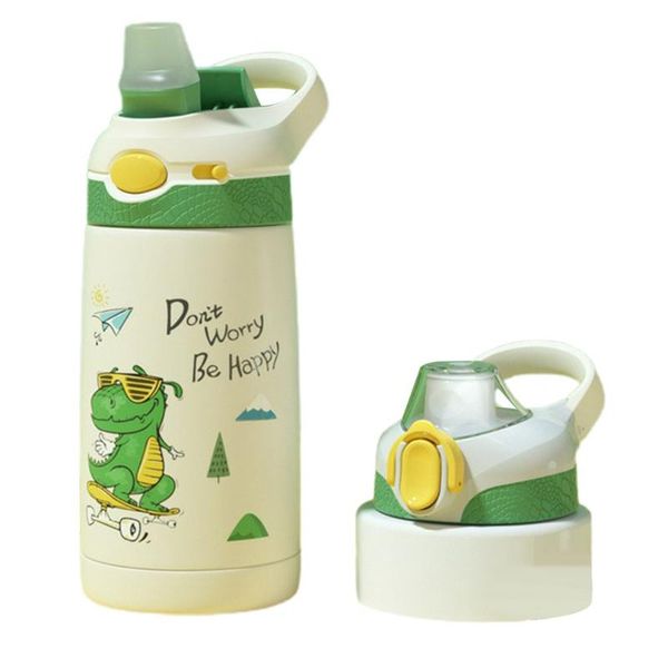 

water bottles bottle stainless steel wear-resistant for kids travel 380ml