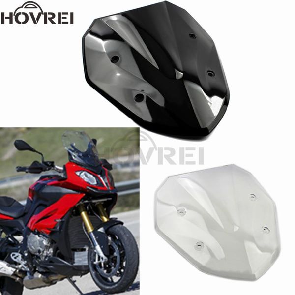 

motorcycle windshield abs windscreen for s1000xr 2014 2021 wind deflectors screen black clear