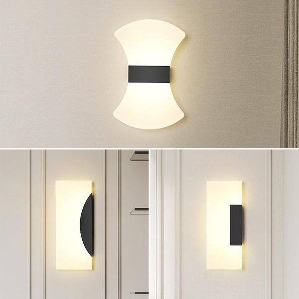 

wall lamps modern led wood penteadeira wandlamp arandela lampada camera home deco dinging room lamp