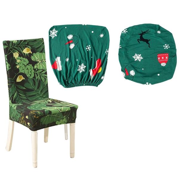 

chair covers 2pcs solid color cover spandex stretch elastic slipcovers & 1 set universal armchair swivel computer c