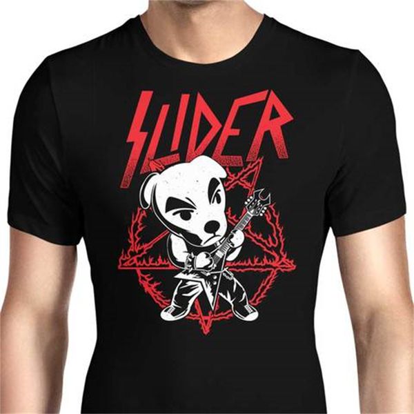 

fashion cartoon talented dog print pattern round neck men's and women's short-sleeved t-shirt comfortable and loose leisure, White;black