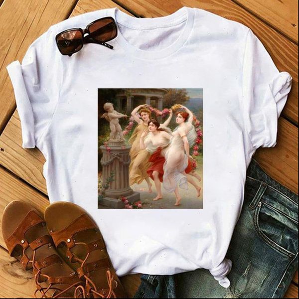 

loves messengers womens t shirt women shirts harajuku 90s aesthetic short sleeves female clothes casual femme, White