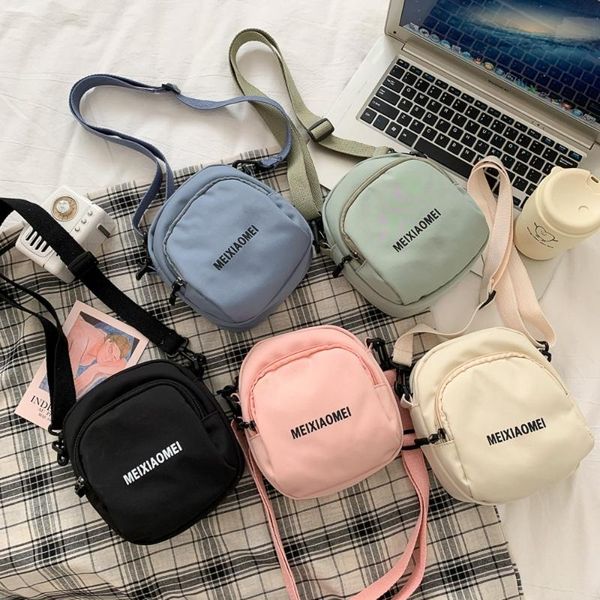 

women handbags fashion ladies classic girl sling shoulder bags designer canvas casual mobile phone crossbody bag cross body
