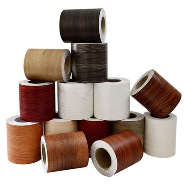 

wallpapers waist line wallpaper diy self-adhesive baseboard floor contact paper wood style skirting decal waterproof home decor