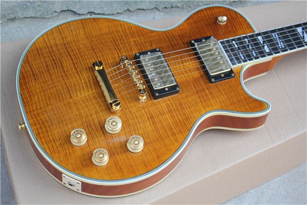

custom shop tiger flame slash appetite guitar,custom shop solid mahogany slash electric guitar guitars guitarra