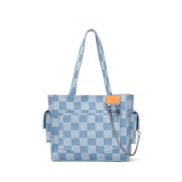 

evening bags shoulder bag bolso de mujer para lapblue denim canvas satchel