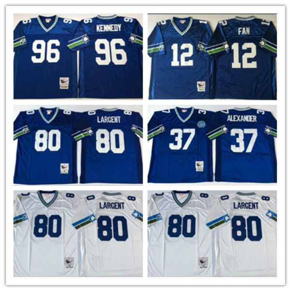 

mens vintage ncaa 80 steve largent jerseys retr 37 shaun alexander 80 steve largent 12 12th fan 96 cortez kennedy jerseys stitched, Black;red