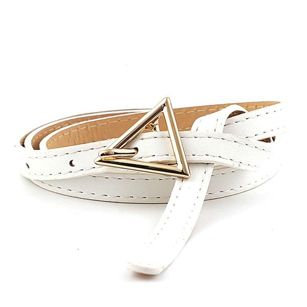

belts kemeiqi genuine leather for women belt decoration wild triangle personality thin designer waist, Black;brown