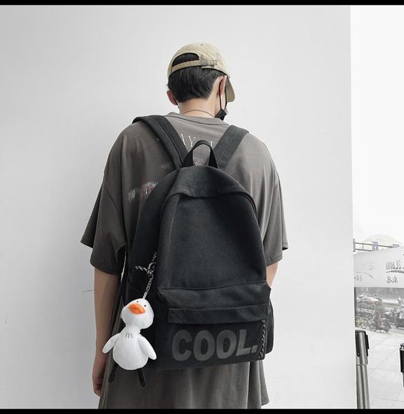 

backpack 2708 lightweight and versatile middle school student schoolbag female original niche japanese high