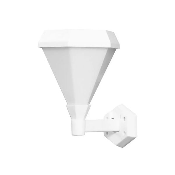 

solar power 51 led flame wall light waterproof outdoor garden yard pathway lamp