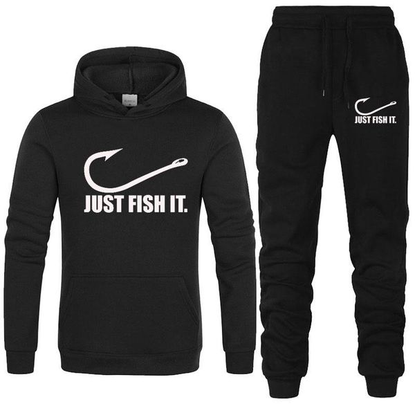 

men's tracksuits sets brand sportswear clothes sporting hoodies+pants casual outwear sports suits men hoodie, Gray