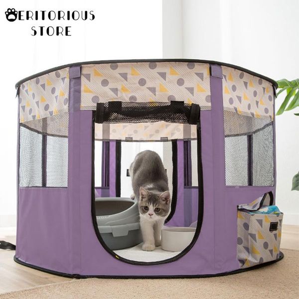 

cat beds & furniture mascotas foldable pet bed tent cats cama gato for pets dog house large dogs accessories gatos houses delivery room