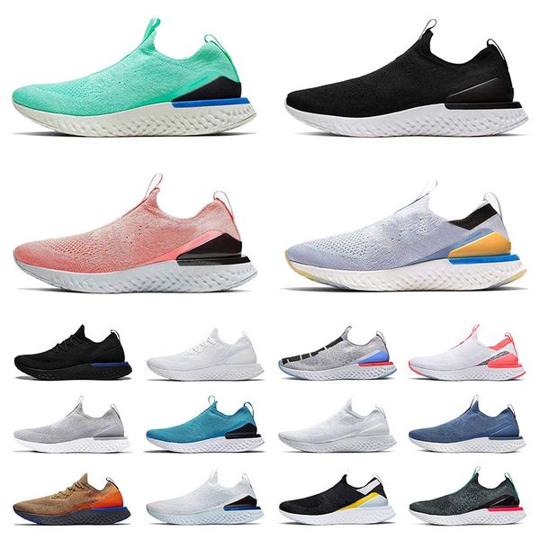 

36-45 original authentic epic running shoes fly kint v1 v2 sports sneakers royal green triple black white belgium silver light grey women me