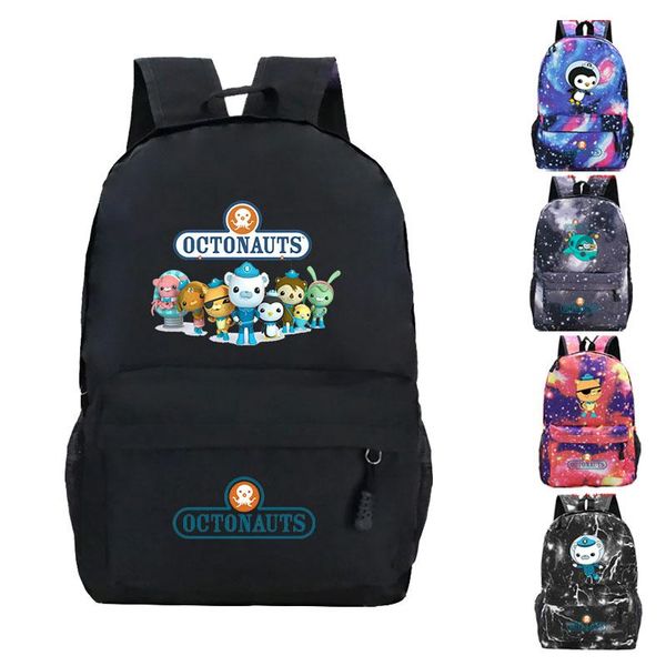 

backpack cartoon the octonauts school backpacks children students bag girl boy book bags teens travel knapsack kawaii mochilas