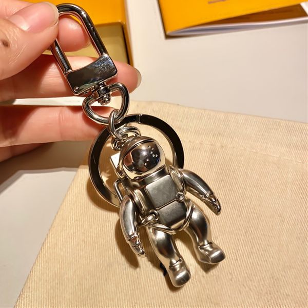 

key buckle necklaces car keychain handmade keychains man woman fashion necklace bag pendant accessories, Silver