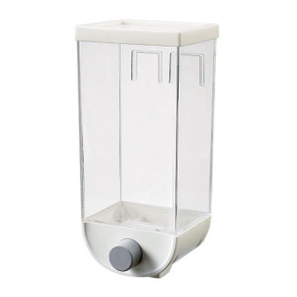 

storage bottles & jars grain box wall-mounted tank home cereal bean rice container oatmeal dispenser