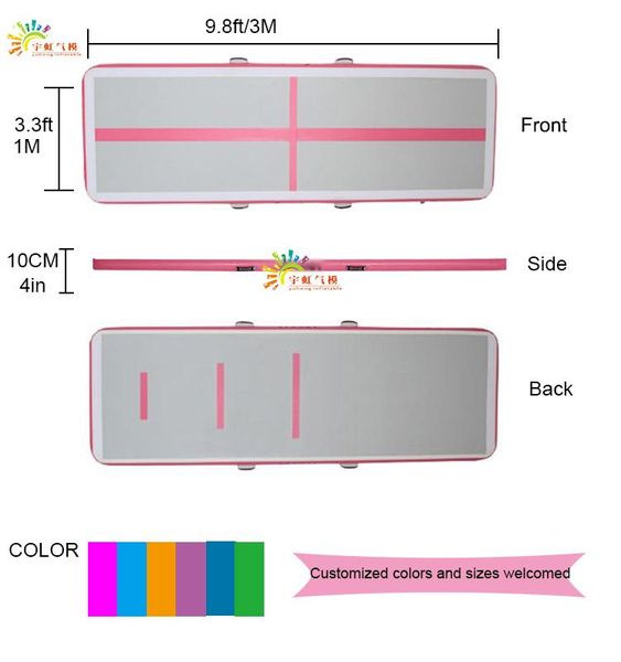 

yoga mats multi-colored inflatable airtrack gymnast price air track gym mat gymnastics for sale mp practice