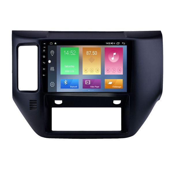 Android Car DVD Player Tela Toque Multimídia 9 polegadas Navegação GPS para Nissan Patrol 2011-2015 Suporte Digital TV TV Carplay Reverse Câmera