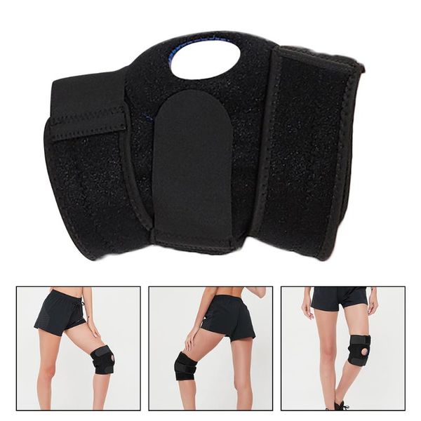 

elbow & knee pads 1pc breathable kneepad indoor fitness spring for exercise, Black;gray