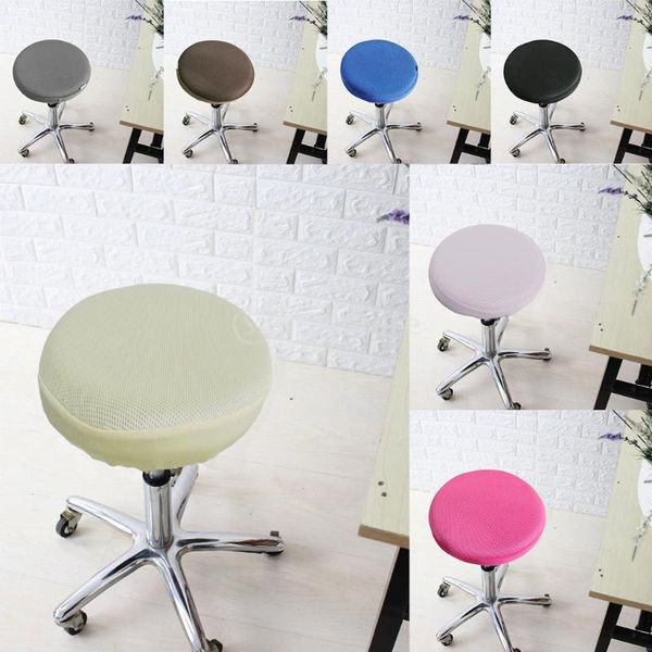 

pcs 12/13/14/16 inch bar stool covers round chair seat cushion slipcovers