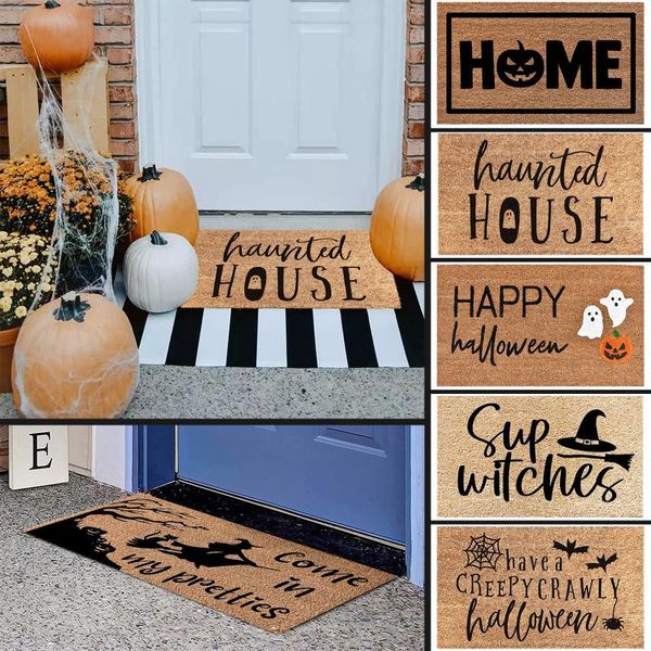 

carpets welcome mats for front door machine washable durable non-slip outdoor floor anime mat home rubber bath textile