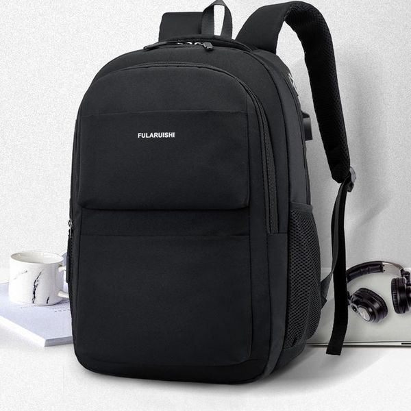 

fashion men backpack male retro lapbag men's schoolbag travel for rucksack