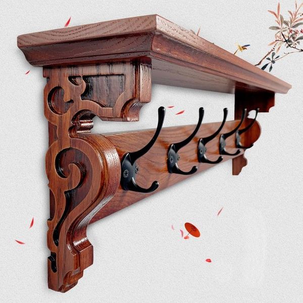 

hangers & racks solid wood clothes hook wall creative luxury hanging on the door rack scarhanger hanger