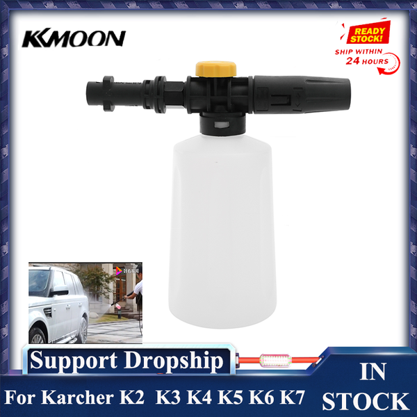 

water gun & snow foam lance 750ml high pressure car washer for karcher k2-k7 soap generator with adjustable sprayer nozzle