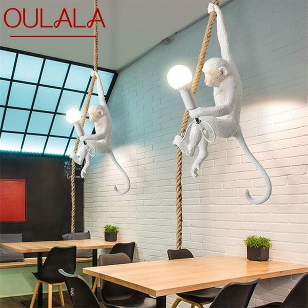 

pendant lamps oulala lights contemporary creative novel monkey shape decorative for home dinning room