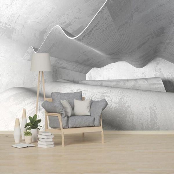 

wallpapers milofi large wallpaper mural custom abstract 3d space tv background