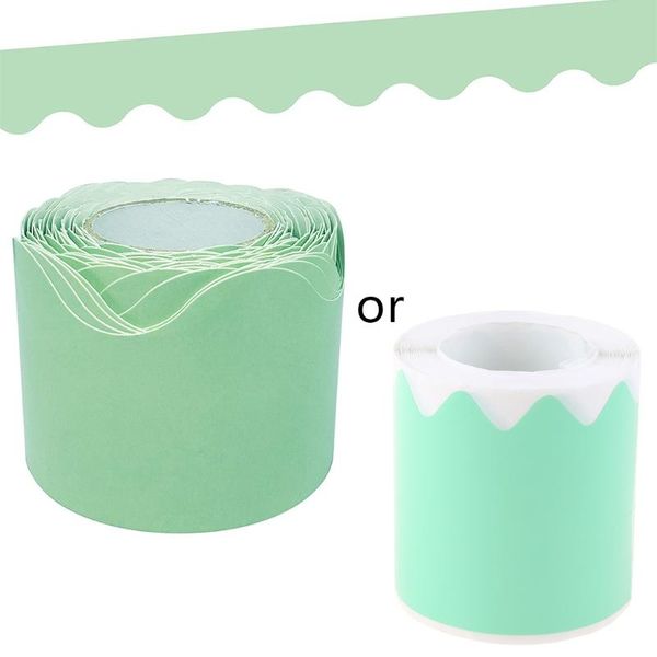 

gift wrap bulletin board border decorative school classroom decoration kindergarten nursery teaching halkboard accessories 50.85ft