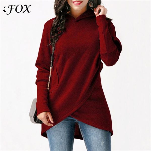 

women's hoodies & sweatshirts arrival women autumn winter 2021 many colors available long sleeve hooded pullover female casual sweatshi, Black
