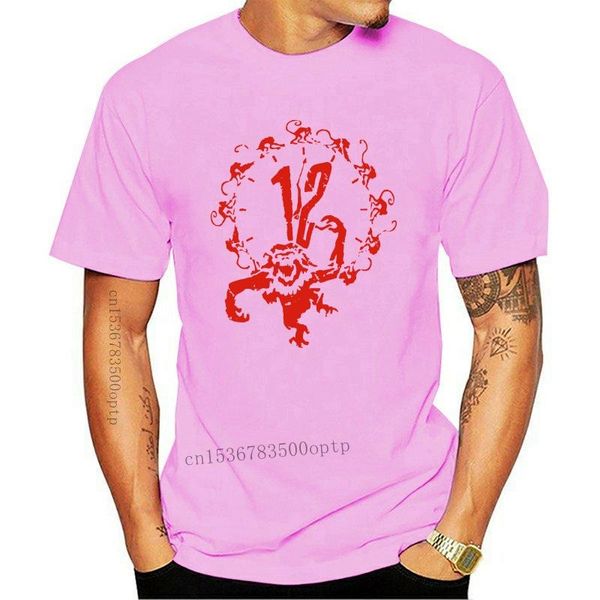 

men's t-shirts 2021 monkeys cult movie 12 twelve t-shirt all sizes, White;black