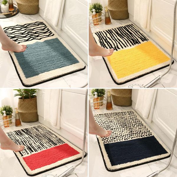 

japanese simplicity indoor super absorbs doormat latex backing non slip door mat for small front inside floor dirt trapper bath mats
