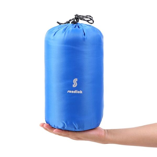 

sundick envelope sleeping bag winter liner warm fleece blanket camping outdoor beach bags travel