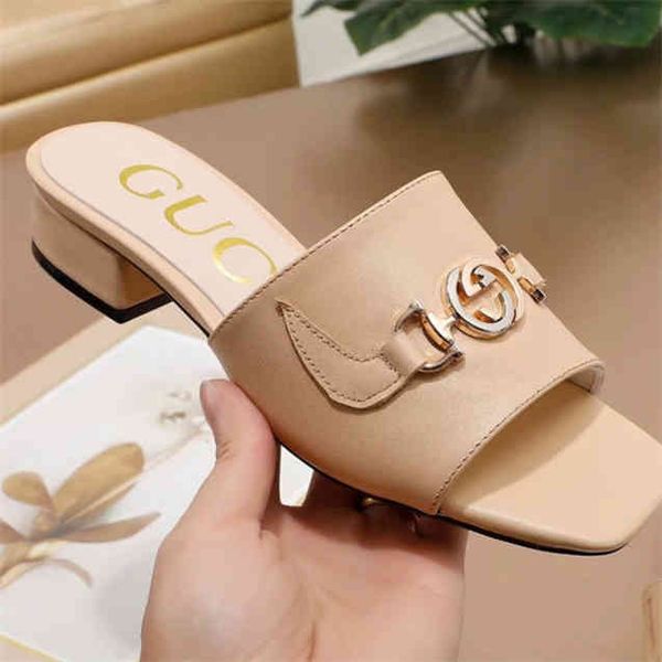

luxury italy g c l h designer brand sandals for women elegant super quality production beautiful slippers lady gift present birthday wedding, Black