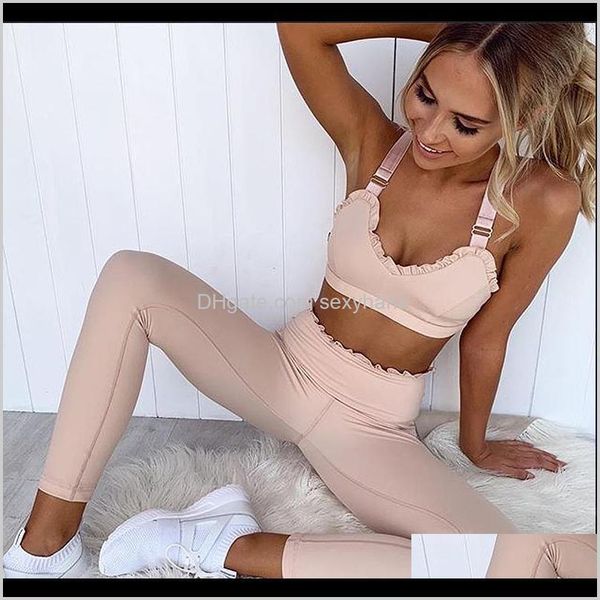 

two dress high street black pink 2 piece tracksuit women ruched crop and pants matching set for fitness female workout outfits hh3 z1ilk, White