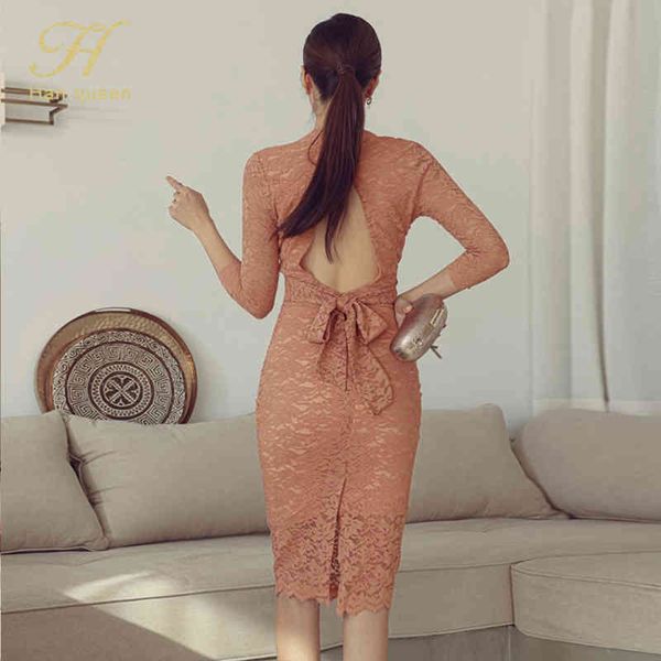 

dresses 2021 spring bow backless lace women sheath pencil fashion slim party sleeveless bodycon es, Black;gray