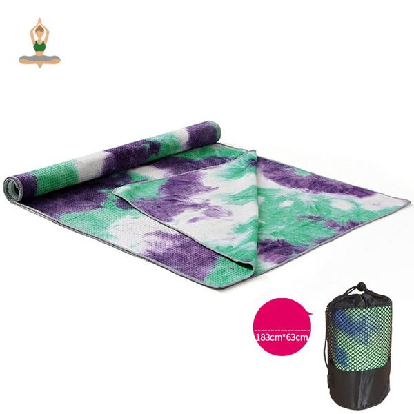 

yoga mats sweat-absorbent non-slip 183cmx63cm mat nbr fitness gym sports gymnastics pilates with bag and straps
