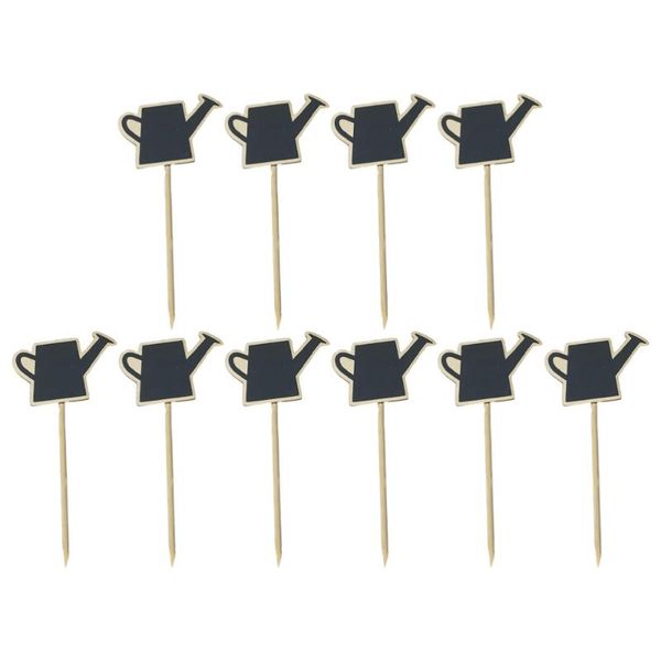 

party decoration 10pcs chalkboard picks diy plants ers wooden message blackboards signs