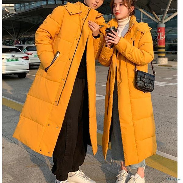 

men's down & parkas 2021 teens winter jacket stylish male cotton coat thick warm man clothing apparel parka, Black