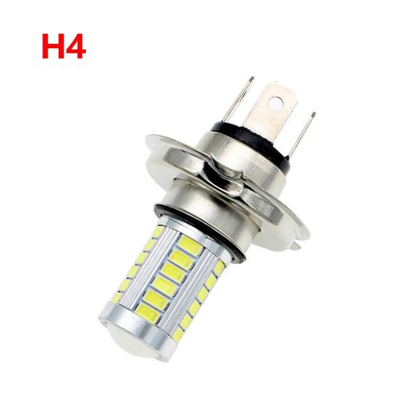 

car headlights h4 h7 5630 33smd 12v white led fog lights super bright auto front light high power driving lamp bulbs