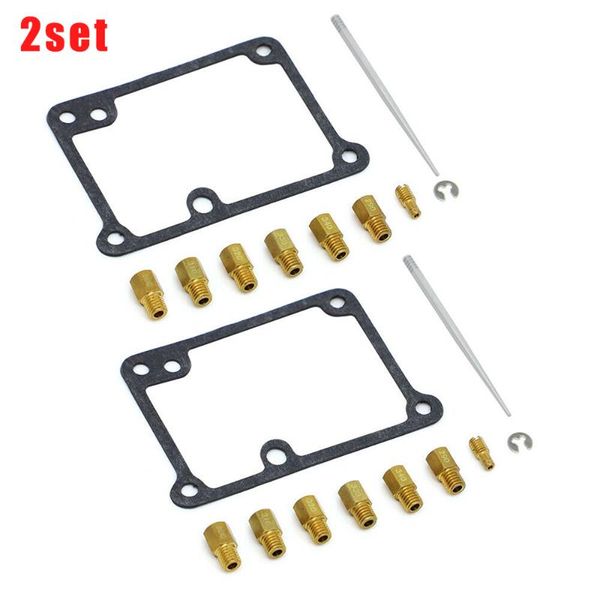 

2set carburetor repair kit for banshee 350 1987-2006 parts replacement +needles +carb gaskets motorcycle fuel system