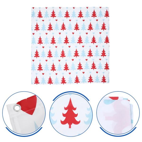 

shower curtains 1 pc curtain xmas pattern bath home decorative bathtub