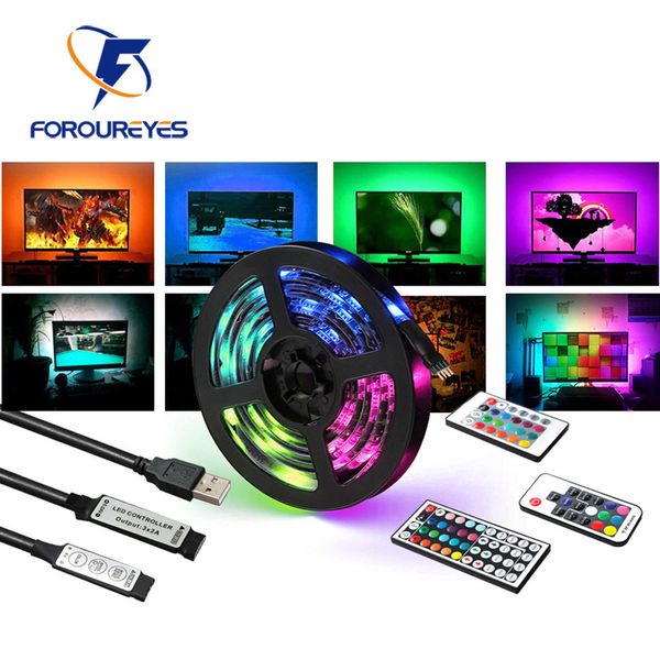 

5m usb rgb strip waterproof smd 5050 30leds/m tv background lighting led lights for room