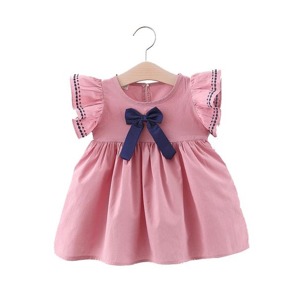 

girl's dresses 6m-3t baby girl dress summer infant toddler clothes 100% cotton casual fashion princess for in, Red;yellow