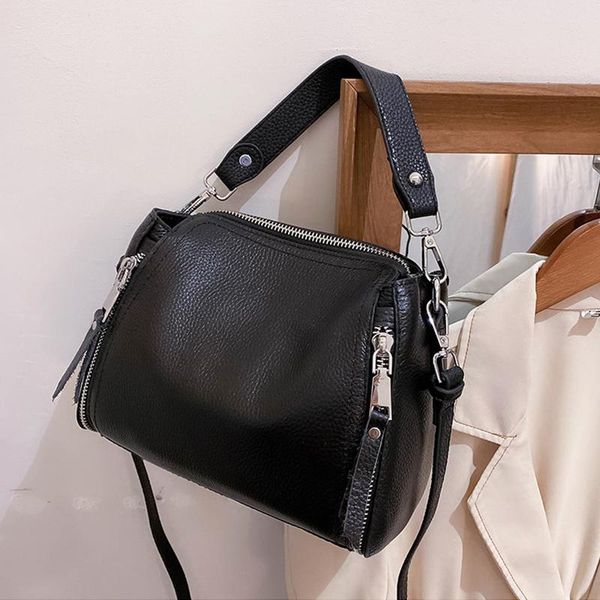 

fashion genuine leather shoulder bags for women 2021 luxury designers handbags female messenger crossbody bolsa evening