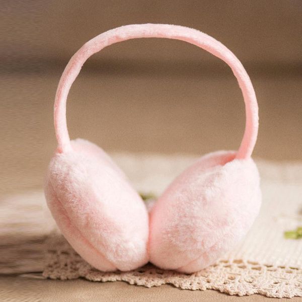 

berets solid color children's autumn and winter earmuffs warm comfortable ski boys girls universal headphones kid, Blue;gray